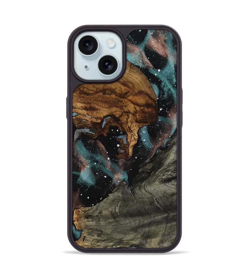 iPhone 15 Wood Phone Case - Shania (Cosmos, 807451)