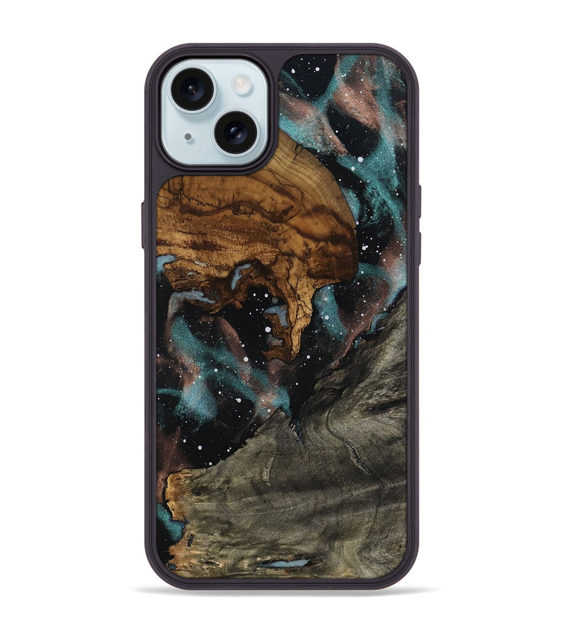 iPhone 15 Plus Wood Phone Case - Shania (Cosmos, 807451)