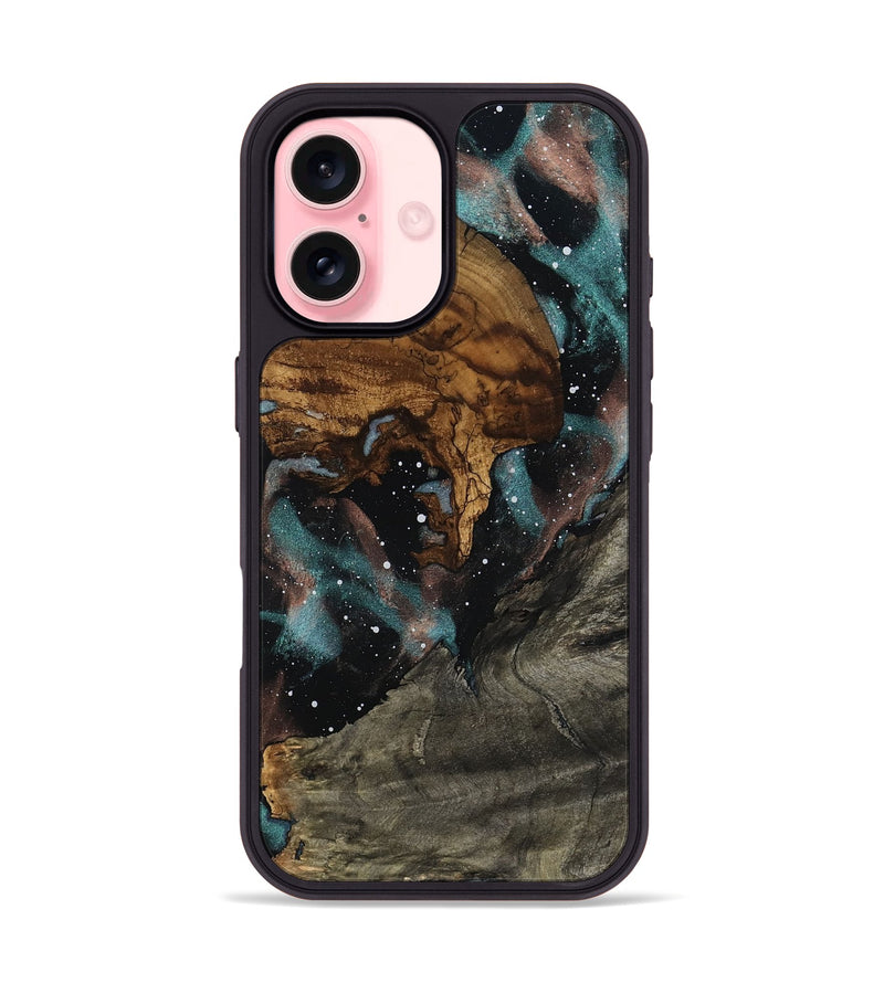 iPhone 16 Wood Phone Case - Shania (Cosmos, 807451)