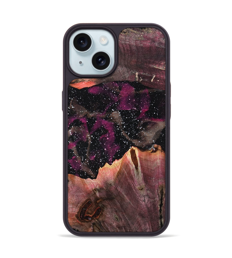 iPhone 15 Wood Phone Case - Kailee (Cosmos, 807454)