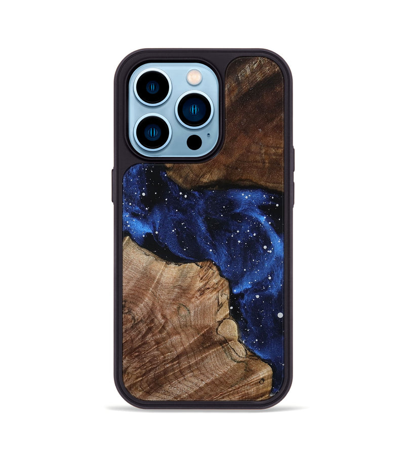iPhone 14 Pro Wood Phone Case - Riley (Cosmos, 807455)