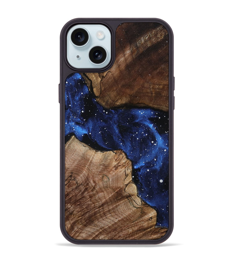 iPhone 15 Plus Wood Phone Case - Riley (Cosmos, 807455)