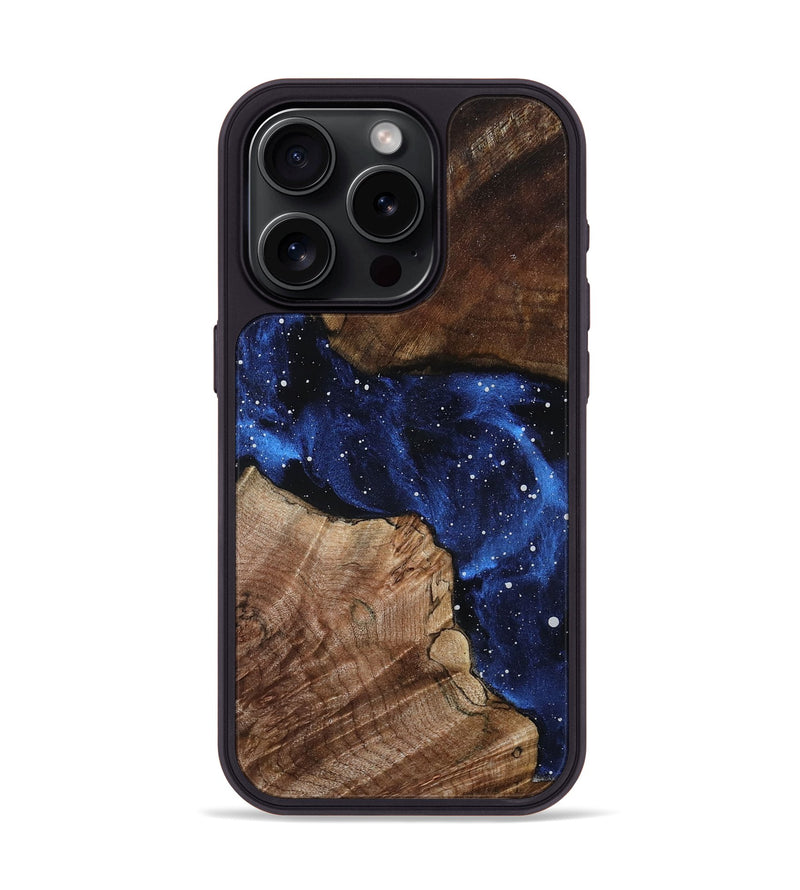 iPhone 15 Pro Wood Phone Case - Riley (Cosmos, 807455)