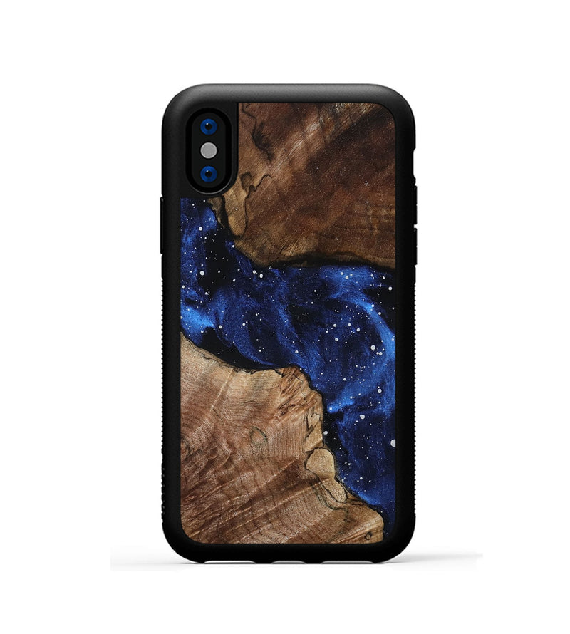 iPhone Xs Wood Phone Case - Riley (Cosmos, 807455)