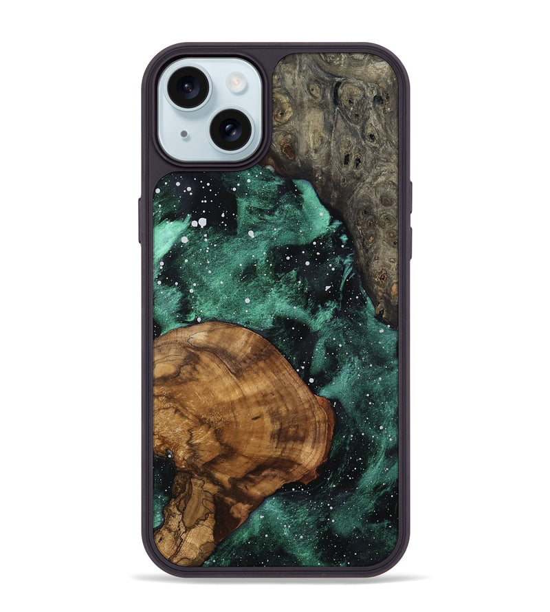 iPhone 15 Plus Wood Phone Case - Vicki (Cosmos, 807456)
