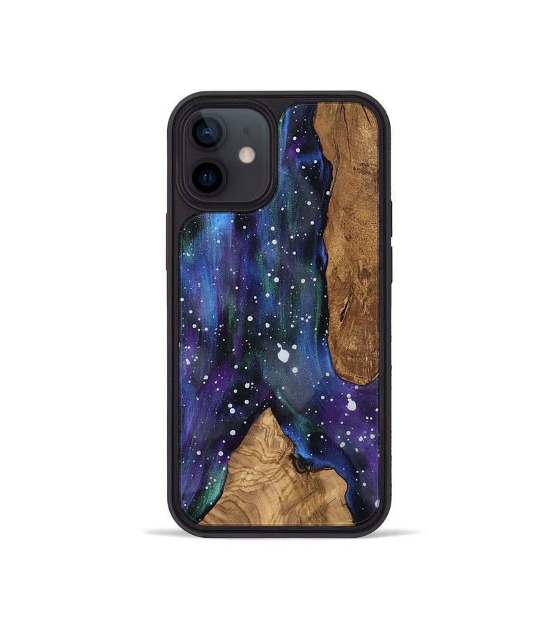 iPhone 12 mini Wood Phone Case - Annetta (Cosmos, 807457)