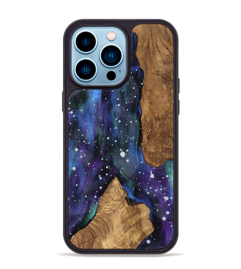 iPhone 14 Pro Max Wood Phone Case - Annetta (Cosmos, 807457)