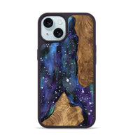 iPhone 15 Wood Phone Case - Annetta (Cosmos, 807457)