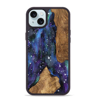 iPhone 15 Plus Wood Phone Case - Annetta (Cosmos, 807457)