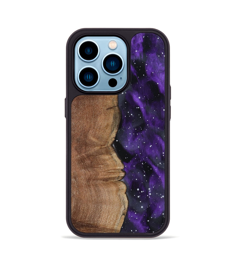 iPhone 14 Pro Wood Phone Case - Gage (Cosmos, 807458)