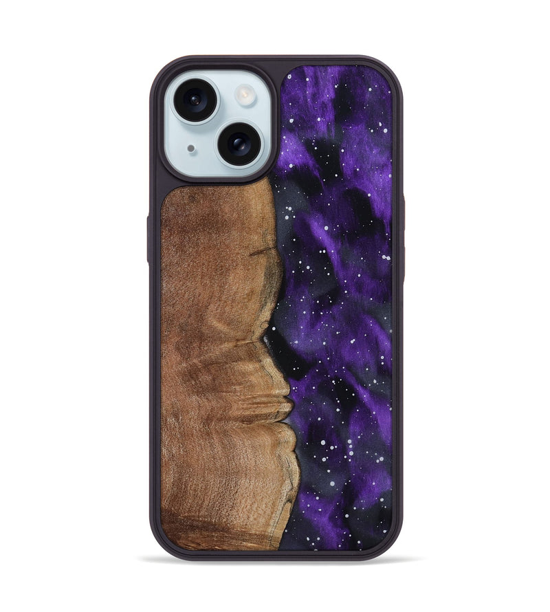 iPhone 15 Wood Phone Case - Gage (Cosmos, 807458)
