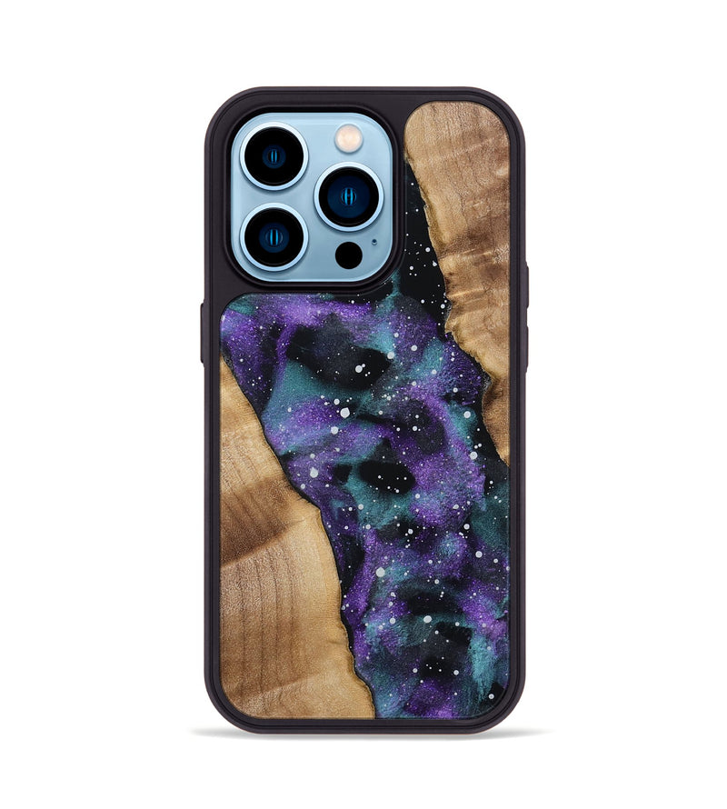 iPhone 14 Pro Wood Phone Case - Ione (Cosmos, 807459)