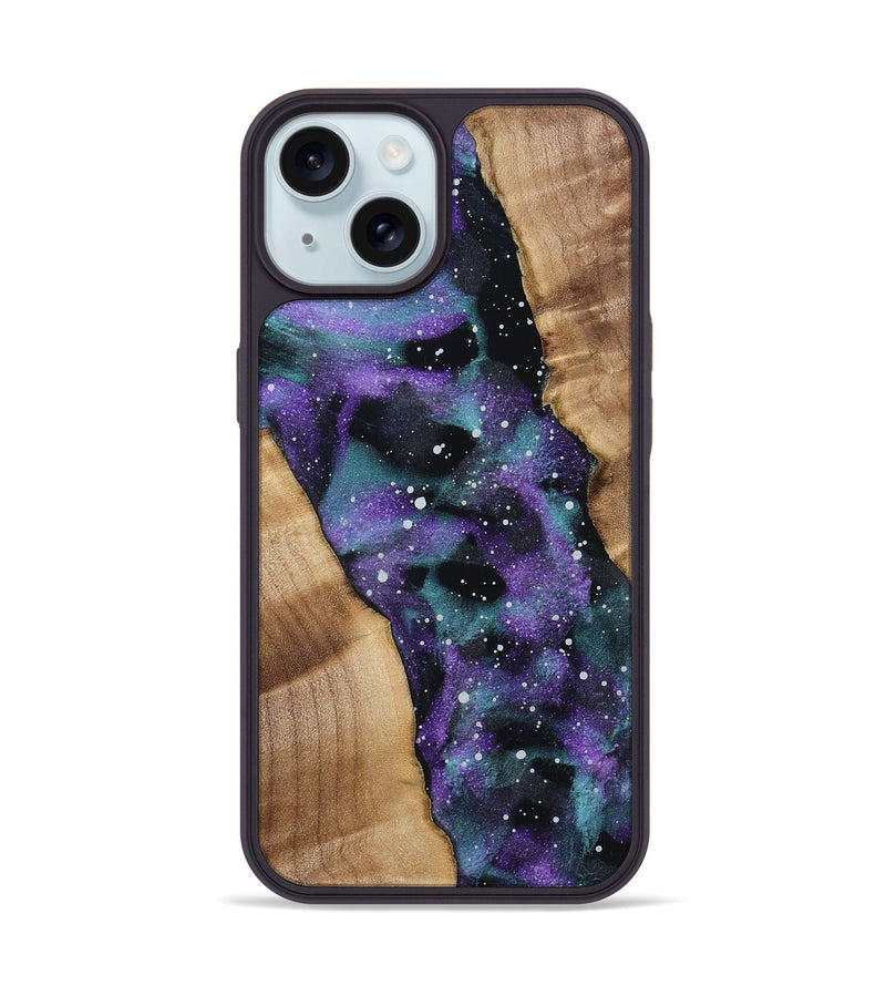 iPhone 15 Wood Phone Case - Ione (Cosmos, 807459)