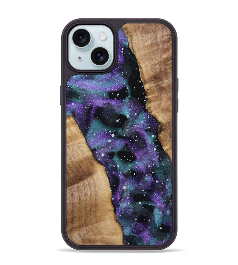 iPhone 15 Plus Wood Phone Case - Ione (Cosmos, 807459)
