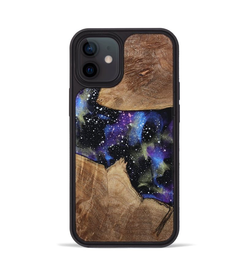 iPhone 12 Wood Phone Case - Frances (Cosmos, 807467)