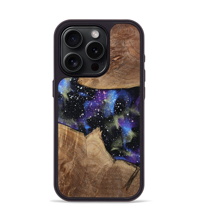 iPhone 15 Pro Wood Phone Case - Frances (Cosmos, 807467)