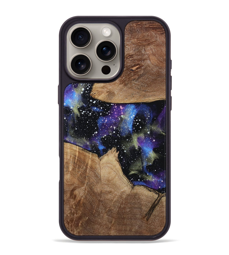 iPhone 16 Pro Max Wood Phone Case - Frances (Cosmos, 807467)