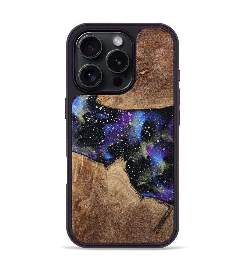 iPhone 16 Pro Wood Phone Case - Frances (Cosmos, 807467)
