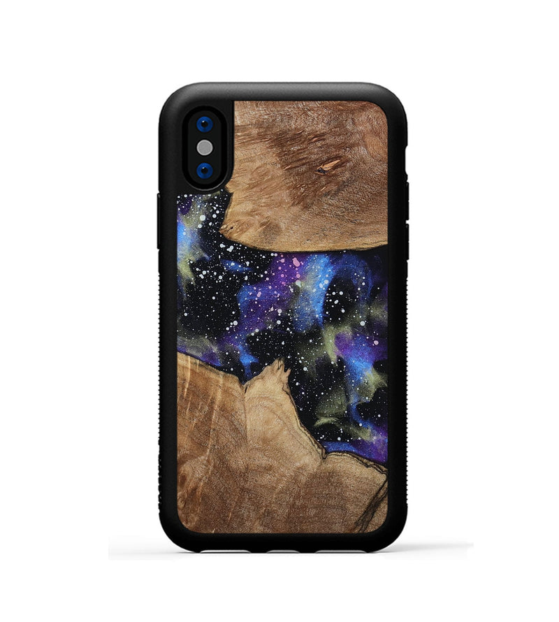 iPhone Xs Wood Phone Case - Frances (Cosmos, 807467)