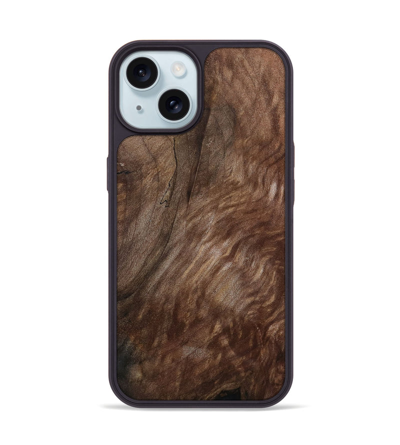 iPhone 15 Wood Phone Case - Otho (Wood Burl, 807469)