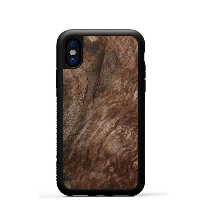 iPhone Xs Wood Phone Case - Otho (Wood Burl, 807469)