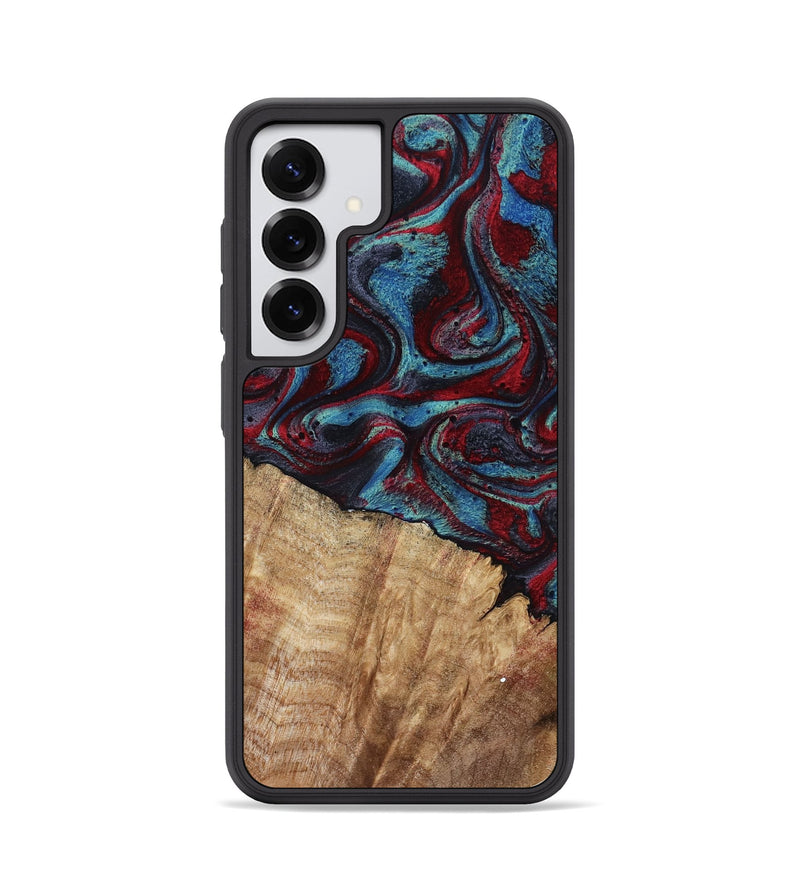 Galaxy S25 Wood Phone Case - Rolland (Red, 807470)