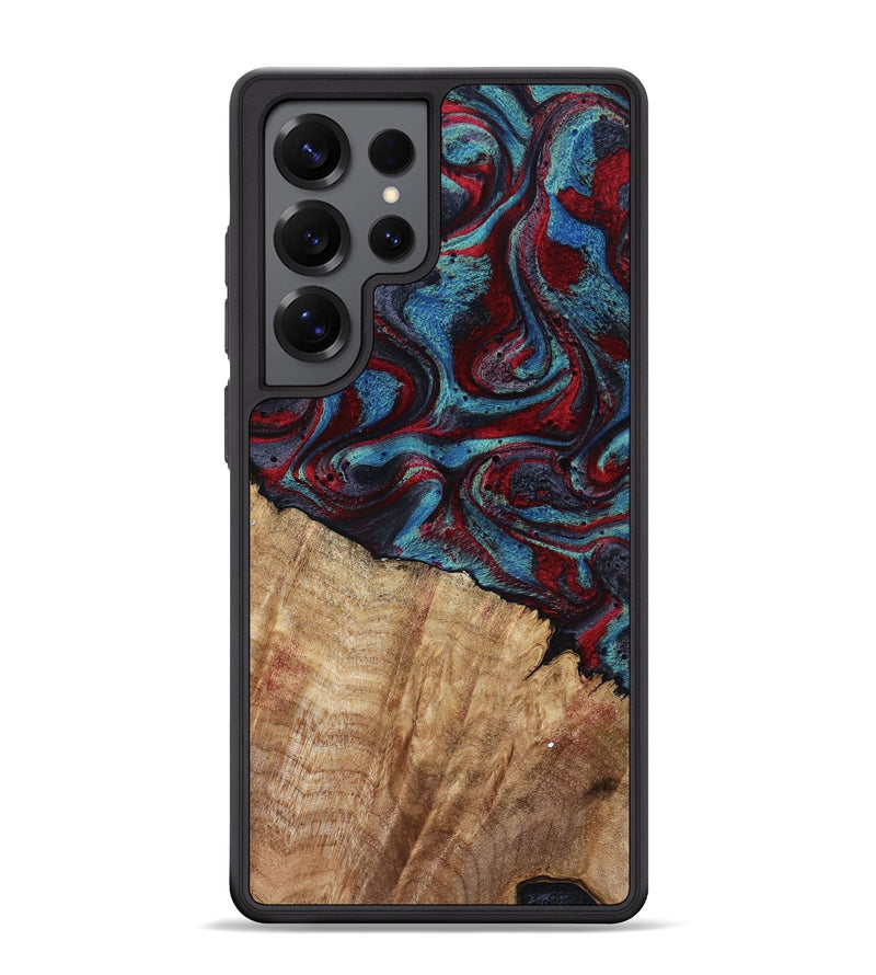 Galaxy S25 Ultra Wood Phone Case - Rolland (Red, 807470)