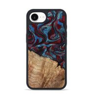 iPhone 16e Wood Phone Case - Rolland (Red, 807470)