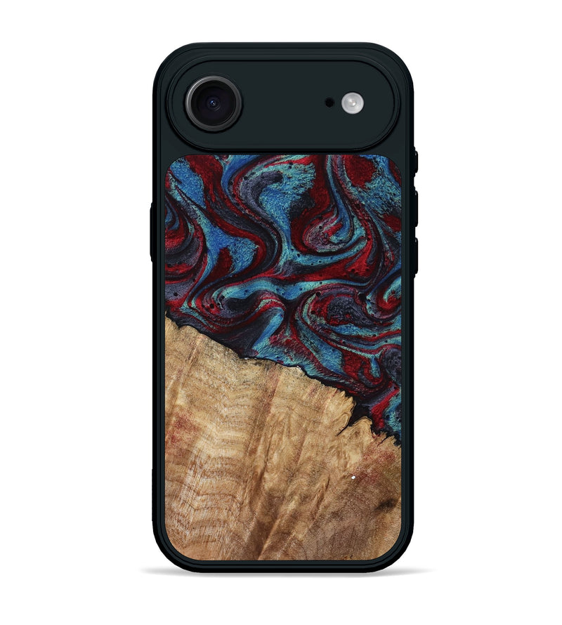 iPhone 17 Air Wood Phone Case - Rolland (Red, 807470)