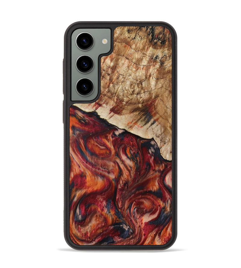 Galaxy S23 Plus Wood Phone Case - Hilma (Red, 807471)