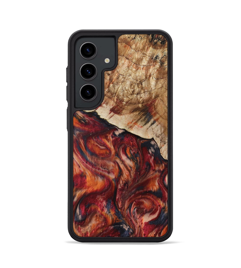 Galaxy S24 Wood Phone Case - Hilma (Red, 807471)