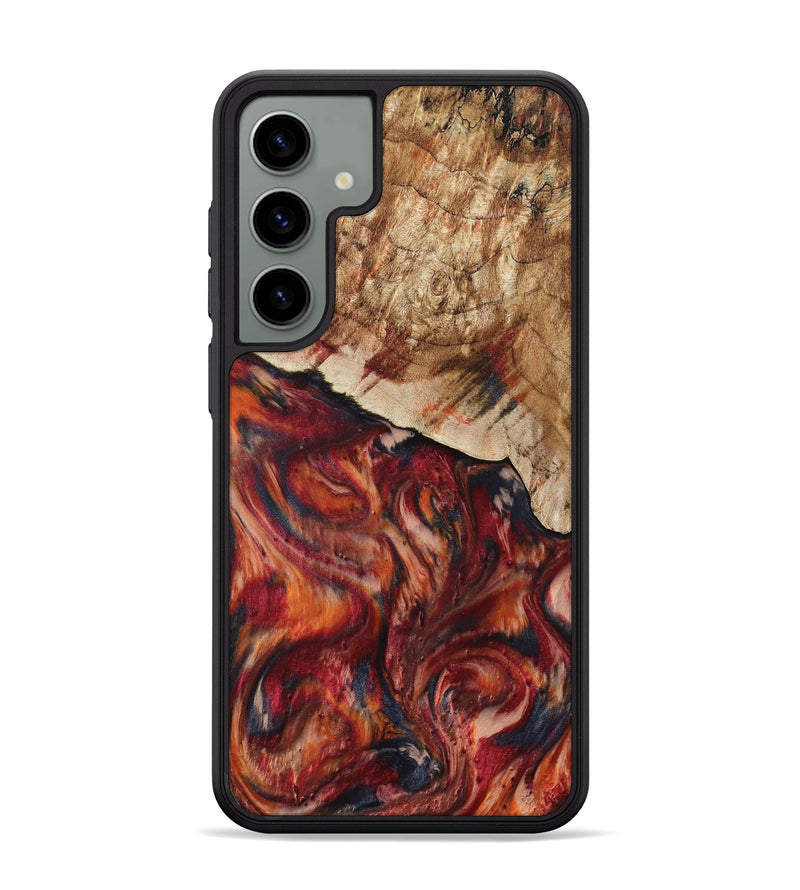 Galaxy S24 Plus Wood Phone Case - Hilma (Red, 807471)