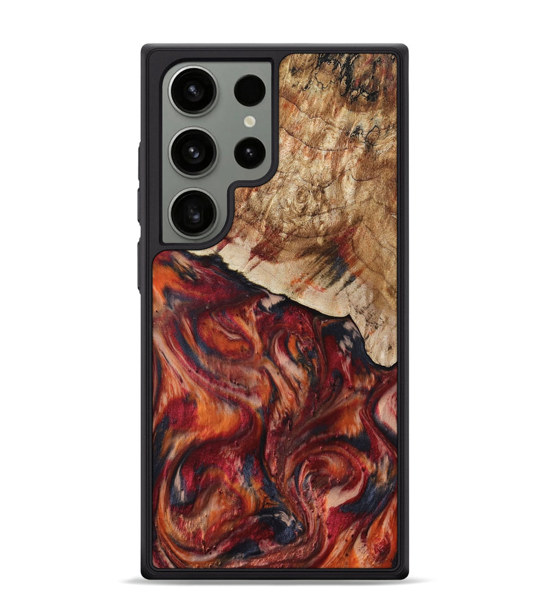 Galaxy S24 Ultra Wood Phone Case - Hilma (Red, 807471)