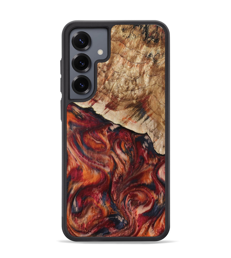 Galaxy S25 Plus Wood Phone Case - Hilma (Red, 807471)