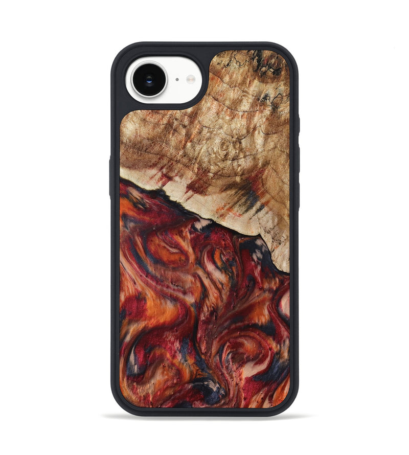 iPhone 16e Wood Phone Case - Hilma (Red, 807471)