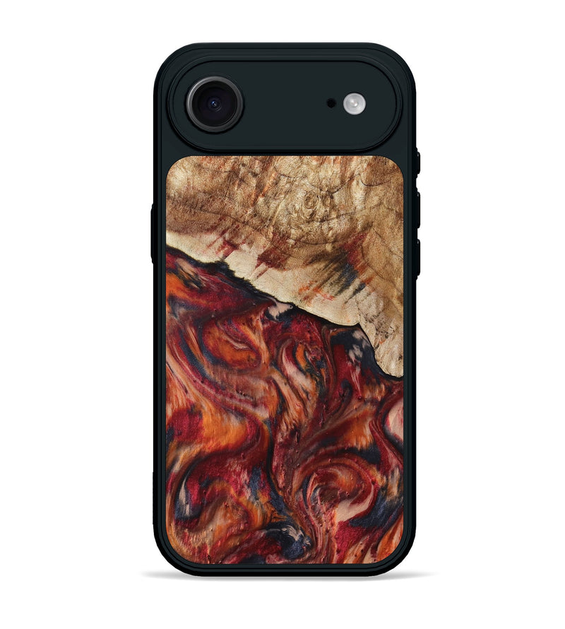 iPhone 17 Air Wood Phone Case - Hilma (Red, 807471)