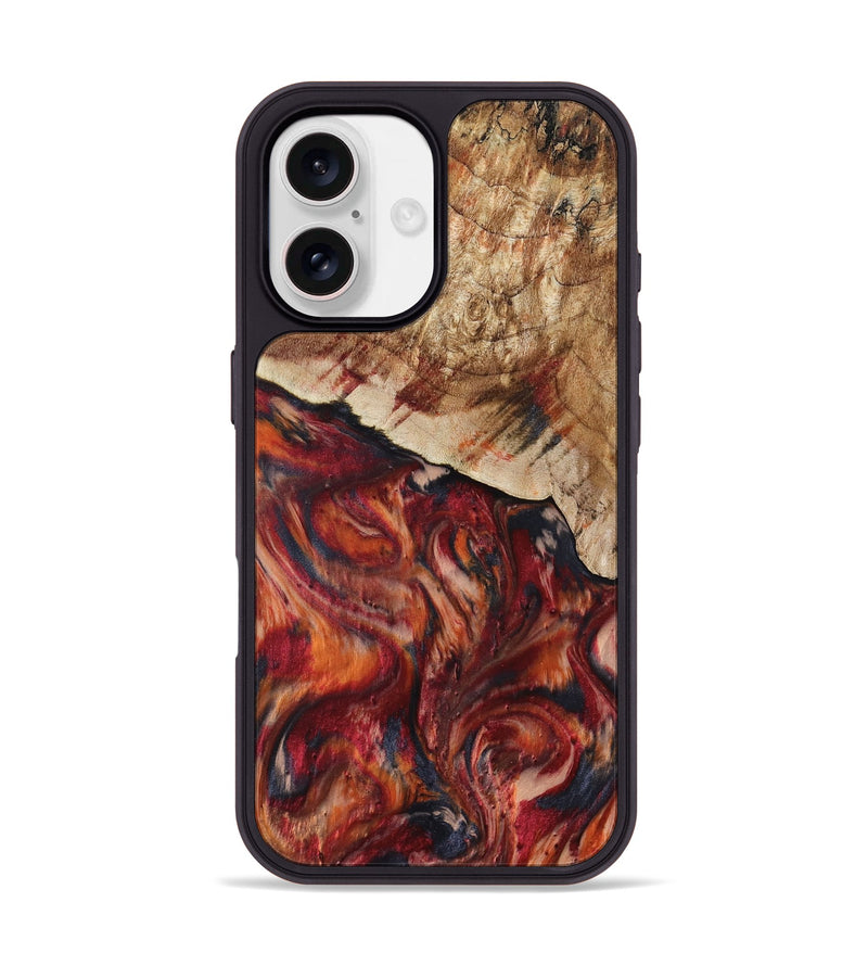 iPhone 17 Wood Phone Case - Hilma (Red, 807471)