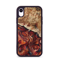 iPhone Xr Wood Phone Case - Hilma (Red, 807471)