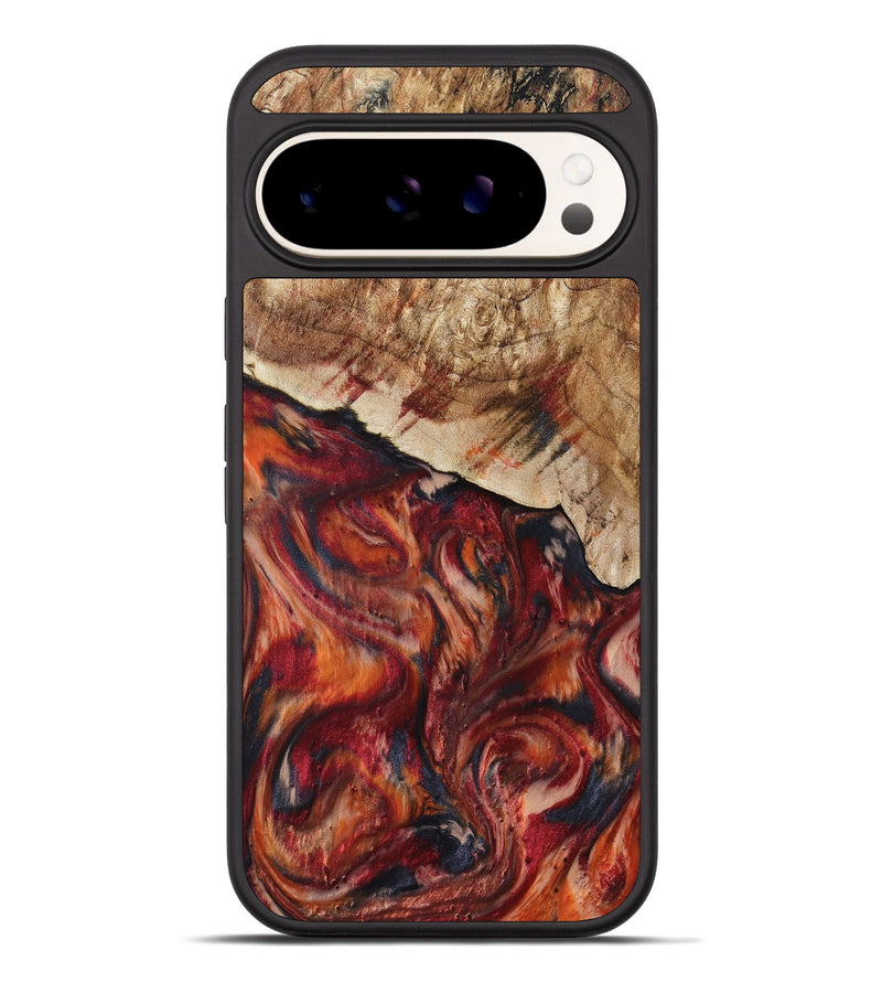 Pixel 10 Pro XL Wood Phone Case - Hilma (Red, 807471)