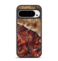 Pixel 9 Wood Phone Case - Hilma (Red, 807471)