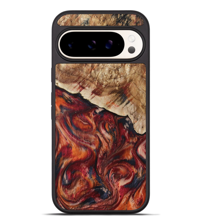 Pixel 9 Pro XL Wood Phone Case - Hilma (Red, 807471)