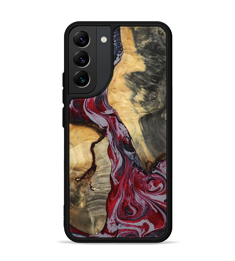Galaxy S22 Plus Wood Phone Case - Caren (Red, 807472)