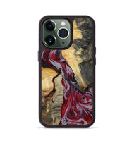 iPhone 13 Pro Wood Phone Case - Caren (Red, 807472)
