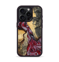 iPhone 15 Pro Wood Phone Case - Caren (Red, 807472)