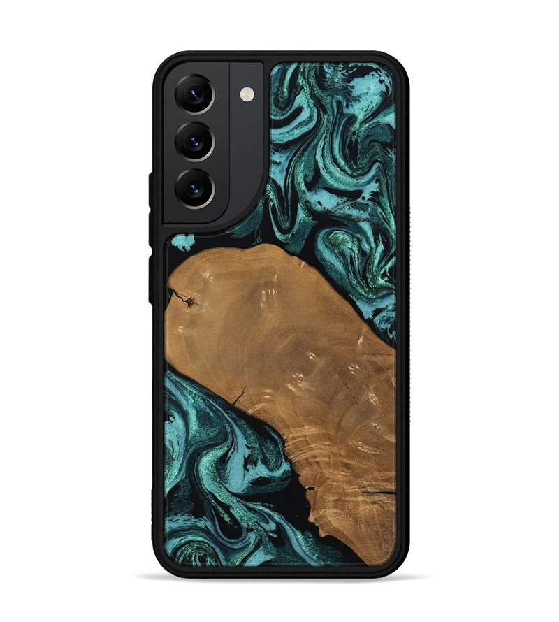 Galaxy S22 Plus Wood Phone Case - Esther (Green, 807473)