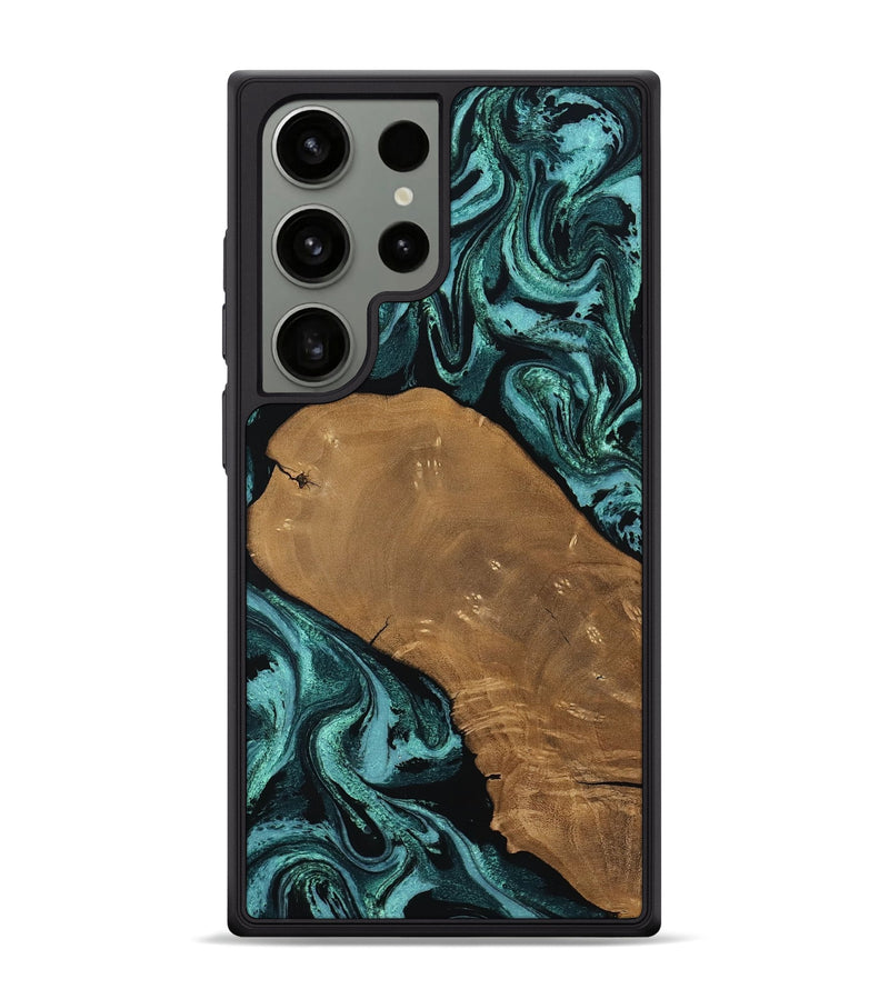 Galaxy S24 Ultra Wood Phone Case - Esther (Green, 807473)