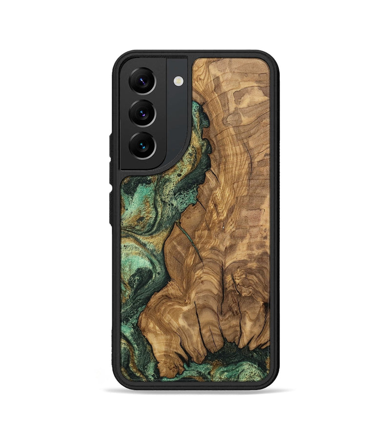 Galaxy S22 Wood Phone Case - Rupert (Green, 807474)