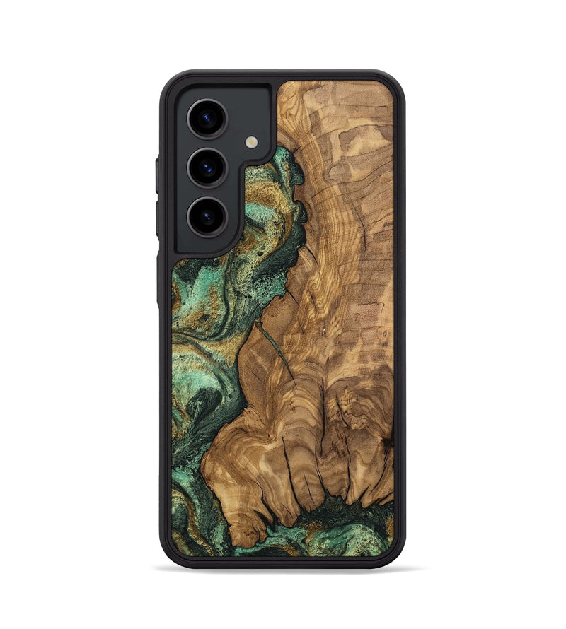 Galaxy S24 Wood Phone Case - Rupert (Green, 807474)