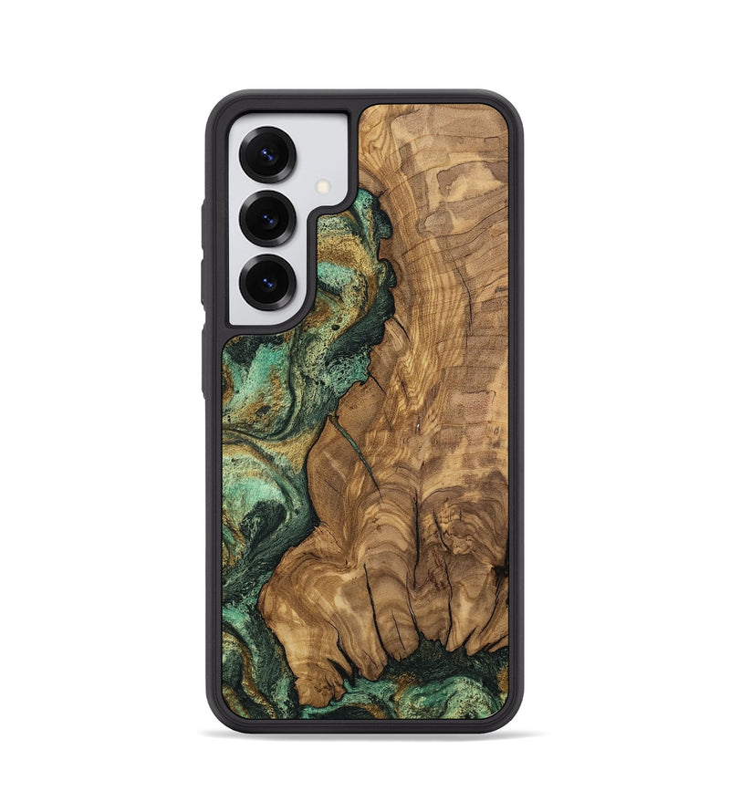 Galaxy S25 Wood Phone Case - Rupert (Green, 807474)