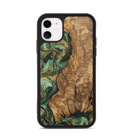 iPhone 11 Wood Phone Case - Rupert (Green, 807474)